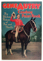 "GENE AUTRY COWBOY PAINTBOOK."