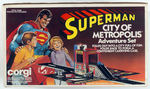 "CORGI SUPERMAN CITY OF METROPOLIS ADVENTURE SET."