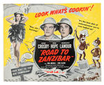 BING CROSBY AND BOB HOPE ROAD TRIP MOVIES PRESS BOOKS TRIO.