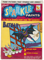 BATMAN "SPARKLE PAINTS" BOXED KENNER PAINT SET.