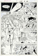 "THUNDERCATS" #8 JOSE DELBO  COMIC BOOK PAGE ORIGINAL ART.