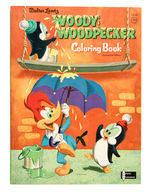 "WOODY WOODPECKER COLORING BOOK."