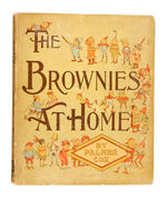 "THE BROWNIES AT HOME" HARDCOVER BOOK.