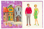 "BEDKNOBS AND BROOMSTICKS" PAPERDOLL BOOK.