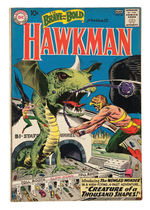 "BRAVE AND THE BOLD" NO. 31 - FIRST SILVER AGE HAWKMAN.