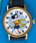 "WONDER WOMAN DABS SUPERHERO WATCH."