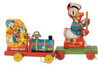 "DONALD DUCK" PAIR OF FISHER-PRICE PULL TOYS.