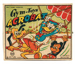 "DONALD DUCK LINE MAR 'GYM-TOYS ACROBAT'" BOXED WIND-UP.