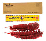 "STRAIGHT ARROW NABISCO SHREDDED WHEAT" TWO-FEATHERED HEADBAND WITH MAILER.