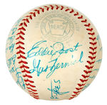 1952 PHILADELPHIA ATHLETICS TEAM SIGNED BASEBALL.