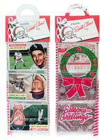 CHRISTMAS RACK PACK W/12 TOPPS 1956 CARDS.