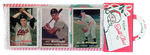 CHRISTMAS RACK PACK W/12 TOPPS 1957 CARDS.