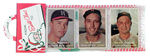 CHRISTMAS RACK PACK W/12 TOPPS 1957 CARDS.