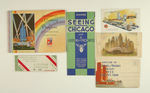 "A CENTURY OF PROGRESS/CHICAGO 1933 WORLD'S FAIR" LOT.