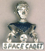 TOM CORBETT "SPACE CADET" SEARS PIN.