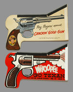 ROY ROGERS CARDBOARD POP GUNS.