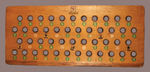 "AMOS & ANDY CHECK AND DOUBLE CHECK" BILLIARD GAME/KEENO BOARD.