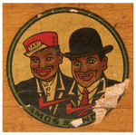 "AMOS & ANDY CHECK AND DOUBLE CHECK" BILLIARD GAME/KEENO BOARD.