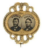 "GRANT/COLFAX" 1868 UNIFACE JUGATE HAKE #3048.