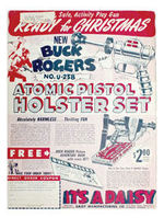 “BUCK ROGERS DAISY ATOMIC PISTOL AND HOLSTER.