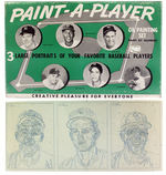 CHICAGO WHITE SOX "PAINT-A-PLAYER OIL PAINTING SET."