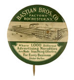 "BASTIAN BROS. CO."  SELF PROMOTION AD BUTTON.
