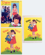 "DODIE FROM MY 3 SONS" PAPERDOLL BOOK W/ORIGINAL ART.