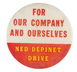 RKO IN-HOUSE BUTTON "NED DEPINET DRIVE."