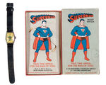 "SUPERMAN" WRIST WATCH IN BOX.