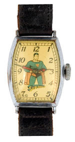 "SUPERMAN" WRIST WATCH IN BOX.