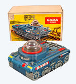 "GAMA 9940" BOXED GERMAN BATTERY OPERATED SPACE TANK.