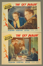 JIMMIE ALLEN "THE SKY PARADE" LOBBY CARD PAIR.