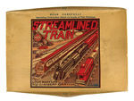 "MARX STREAMLINED SPARKLING MECHANICAL TRAIN SET."