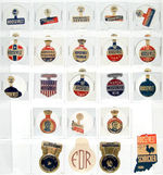 FDR COLLECTION OF TABS SPANNING HIS FOUR CAMPAIGNS.