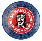 "OFFICIAL CAPTAIN WIND DECODER BADGE."