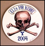 "ELIs FOR KERRY" 4" LIMITED EDITION BUTTON BY BRIAN CAMPBELL.