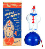 "BINGLE THE MUSICAL CLOWN" BOXED TOY.