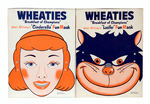 "WHEATIES" CEREAL BOXES FEATURING DISNEY MASKS/COMICS.