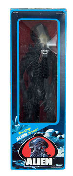 "ALIEN" LARGE BOXED FIGURE.