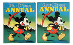 "WALT DISNEY ANNUAL" RARE HARDCOVER WITH DJ.