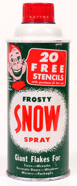 HOWDY DOODY FROSTY SNOW SPRAY CAN.