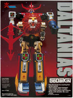 "DALTANIAS GODAIKIN" BOXED BANDAI TOY.