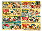 DISNEY WHEATIES PREMIUM COMIC BOOKS W/DISPLAY BOX.