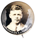 "CAPT" LINDBERGH RARE REAL PHOTO.