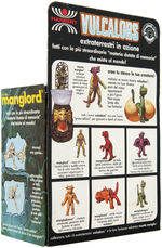 "VULCALORS - MANGLORD" ITALIAN ACTION FIGURE CASE.