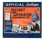 "RC COLA OFFICIAL LONE RANGER SECRET OPERATOR FINGERPRINT SET."