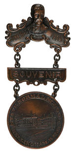 TR "VETERANS FRIEND" RARE 1904 BELLINGHAM WASHINGTON BADGE.