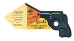 RARE LONE RANGER/GURD'S MISSION ORANGE CANADIAN POP GUN.