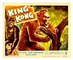 “KING KONG” HERALD/LOBBY CARD PAIR.