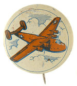 KELLOGG'S WAR PLANE FROM 1940s SET OF 12.